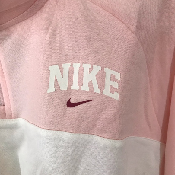 Nike Sportswear cropped quarter zip pullover pink - Picture 3 of 5